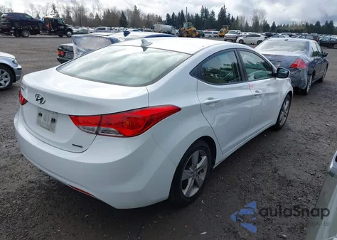 2011 Hyundai Elantra Limited from USA, damaged, VIN 5NPDH4AE0BH044582